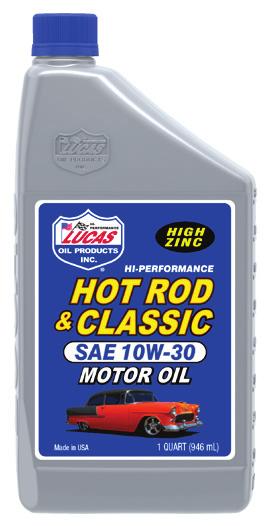 SAE 10W-30 HOT ROD OIL - 10687 (Quart) Additional grades and sizes available: SAE 10W-40, SAE 20W-50 SYNTHETIC BRAKE FLUIDS DOT 3 & DOT 4 Lucas DOT 3 and DOT 4 Brake Fluids are compatible with