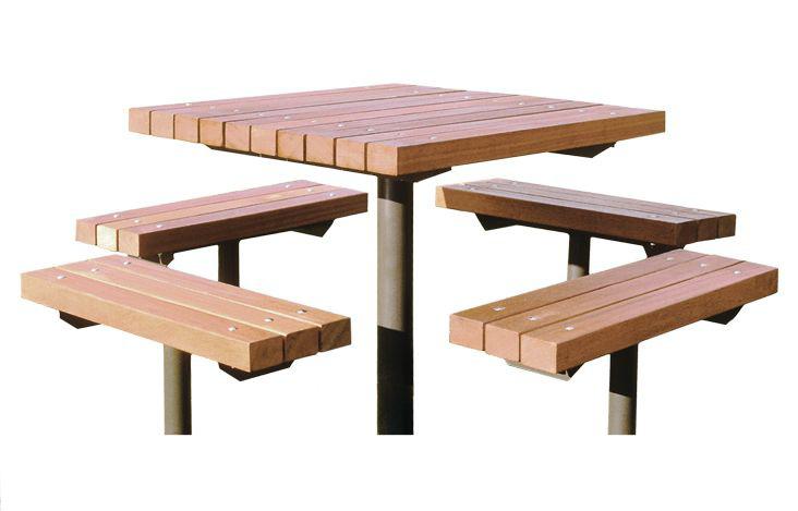 Maple, cherry, walnut or grey 2nd Site Systems recycled slats.