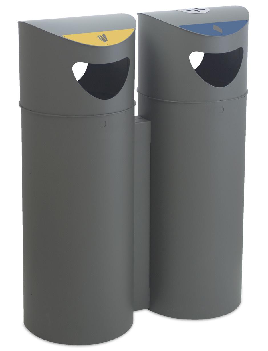 1/6 Robust bin with an excellent value for money Available in two versions: 75 and 100 l.