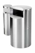 City Combi 60 City Combi 60 is a litter bin with an tubeformed, easy to empty cigarette disposal unit.
