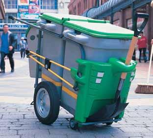 Space-Liner Orderly Barrow Space-liner orderly barrow can be used for litter collection and segregation of waste or for transporting equipment.