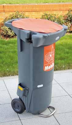 Mobilo Orderly Barrow Mobilo cleaning and service trolley offers a wide variety of benefits required for the easy collection of waste.