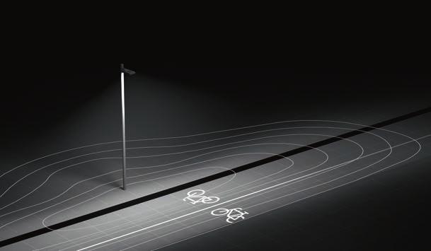 [P] Pedestrian/bicycle lane distribution. Spacing to 7 times the mounting height. Typical mounting height to m. 2 1 2 1, lx m 12 1 18 2 1 2 1,,2 lx m 12 1 18 [S] Streetlighting distribution.