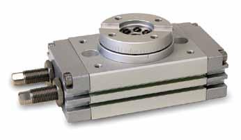 Rotary Tables - P5RS Series P5RS - Rotary Actuators The P5RS rotary table units provide precise control even under heavy loads, with specially designed load fixing and centring capabilities.