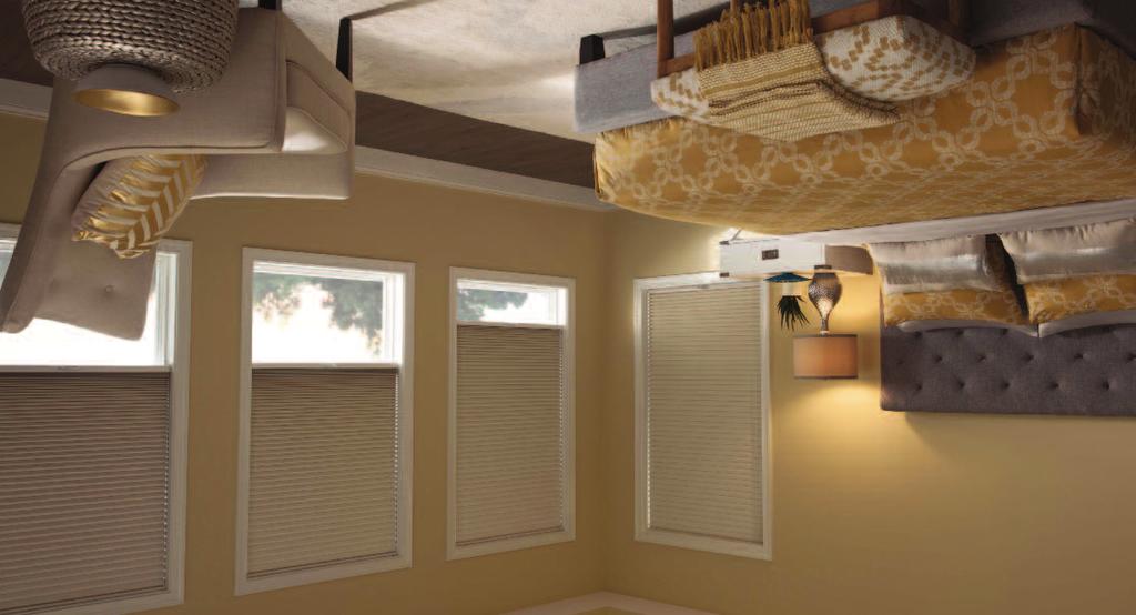 // Shades what's new for 2019 New Simplicity Rechargeable motorization Top-Down/Bottom-Up provides the flexibility of Top-Down/Bottom-Up with the ease of motorization.