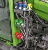 Universal dual-circuit hydraulics The Fendt 200 V/F/P Vario hydraulic system, welldesigned down to the last detail, offers sufficient control valves, separately variable flow rates, a prioritisation