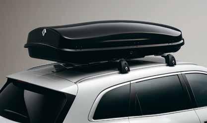 without tools. Ideal for transporting a bicycle rack, ski rack, or roof box, increasing the vehicle s loading capacity.