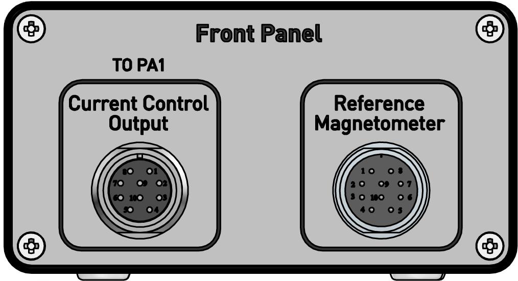 4. General Description 4.1. Front View 1 2 Figure 1. Front view of CU2 Closed Loop Module Key 1. Current Control Output 2.