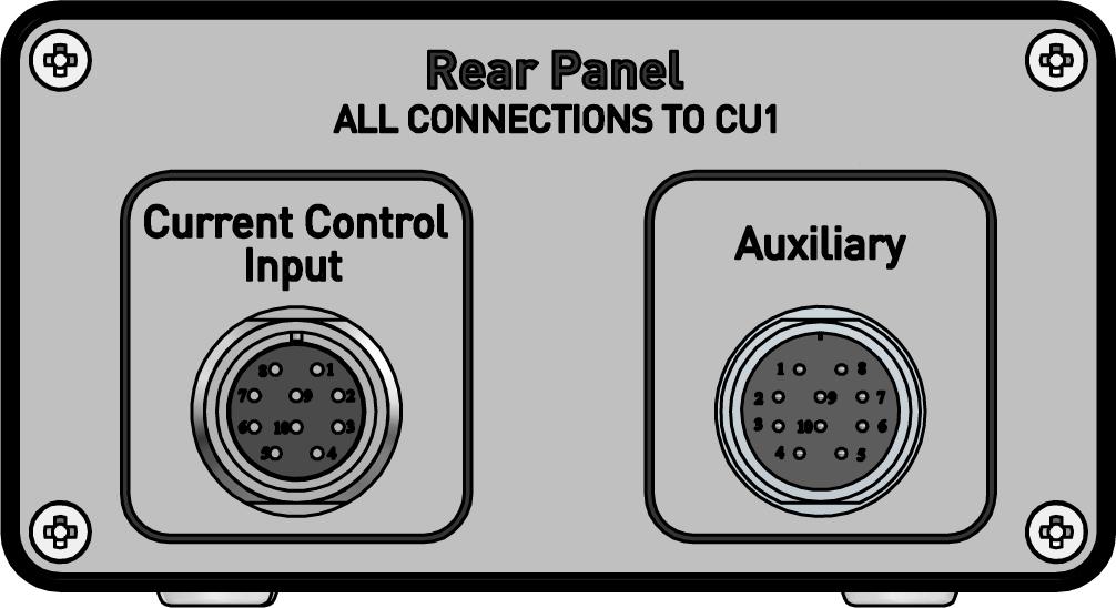 This should be connected to the Current Control Input of the PA1 Power Amplifier.