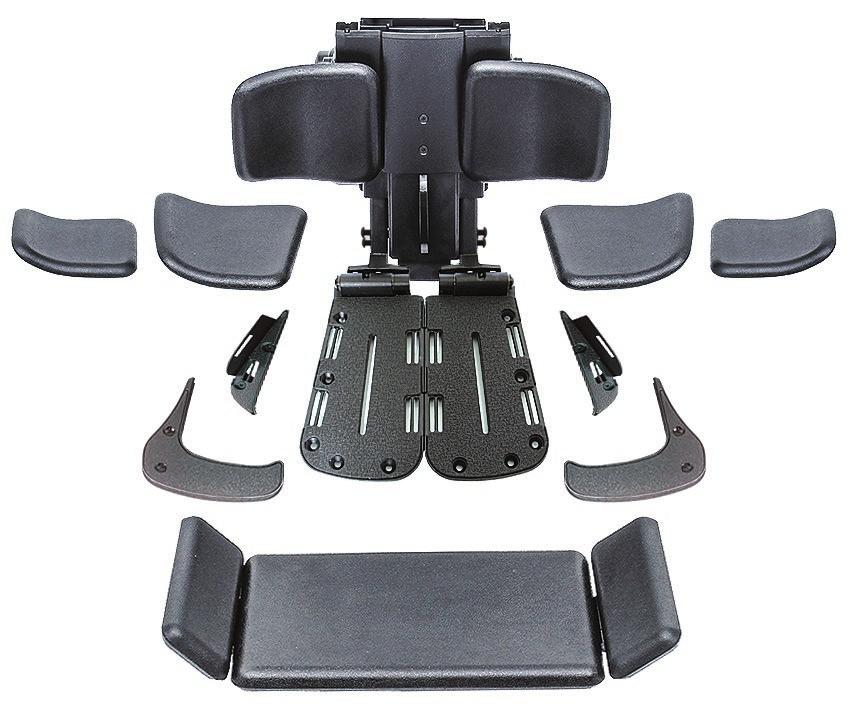 seat-to-floor height Unmatched adjustment and durability Maintains center of gravity shift