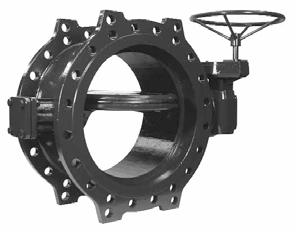 BUTTERFLY VALVE DOUBLE ECCENTRIC DOUBLE FLANGE TYPE Product series S756 Double flange type