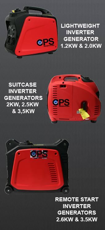 4 POWER PRODUCT SERIES DIGITAL INVERTER GENERATORS ULTRA LIGHTWEIGHT INVERTER GENERATORS Ultra Lightweight pure sine-wave digital Inverter generators, ideal for leisure activities and many more uses.