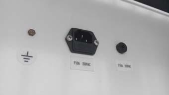 10 Water proof Socket Waterproof Socket are located on the right side of the work area, which can be controlled by SOCKET button.