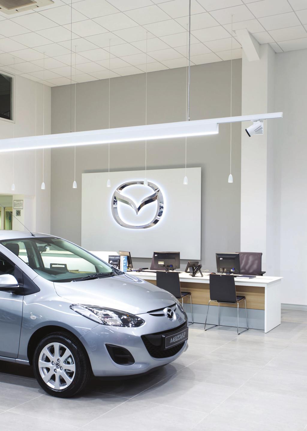 Mazda showroom -