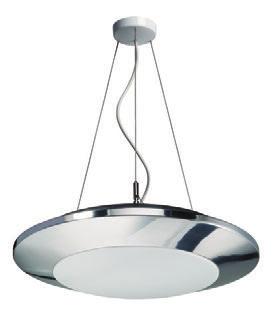 Cassini Pendant Planar / Radius Direct/indirect light distribution Integral Emg options - suitable for use on defined escape routes Tamper resistant Main body of the fitting is IP65 rated to reduce
