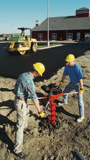 The most comprehensive line of portable hole digging equipment ever developed.