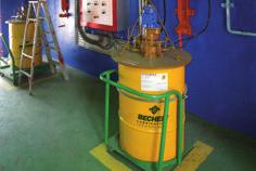 Spray Systems The condition and operation of an installed spray system should be checked prior to the application of Berulit or Berugear Open Gear Lubricants.