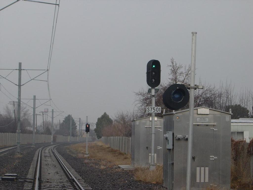 1.69 Signal, Block A fixed signal at the entrance of a block that governs trains entering and using that block.