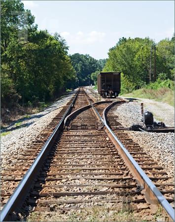 1.81 Spur Track An auxiliary track connected to the Mainline