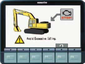 H YDRAULIC E XCAVATOR PC270LC-8 Low Emission Engine The Komatsu SAA6D107E-1 is EPA Tier 3 emissions certified and reduces NOx