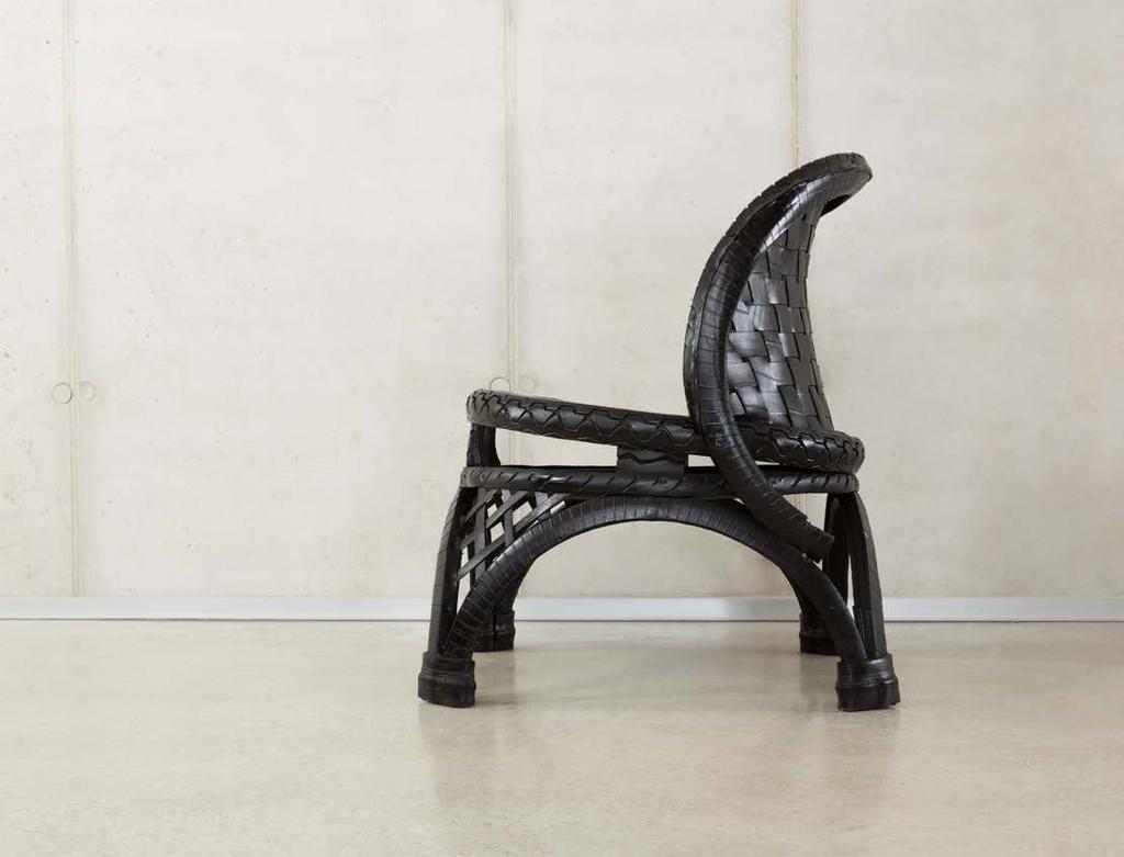 BLACK TYRE RANGE BLACK TYRE RANGE BLACK TYRE RANGE is the original hand crafted furniture made entirely out of used tyre materials.