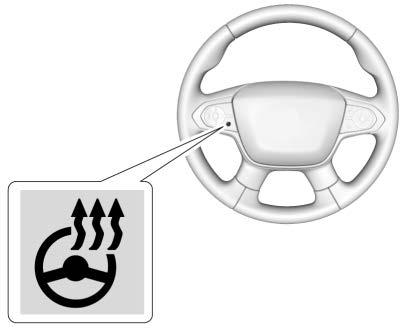 Pull the lever up to lock the steering wheel in place. To adjust the tilt and telescoping steering wheel, if equipped: 1. Pull the lever down. 2. Move the steering wheel up or down. 3.