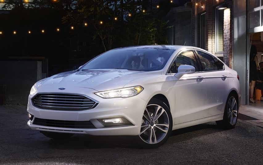 2017 Fusion 2017 Fusion pre-production model shown. Available Spring 2016. FUsion (1)(2) Axle Maximum Loaded Trailer Weight (lbs.) Engine Configuration Automatic Transmission 1.