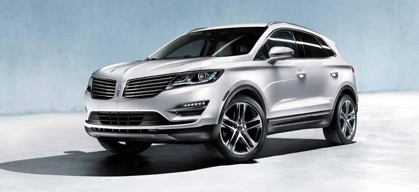 2017 Lincoln MKC 2016 MKC model shown. Available Spring 2016. Required Equipment Includes items that must be installed.