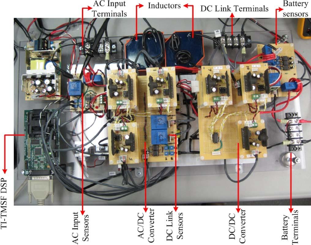 ONAR et al.: GRID INTERFACE WITH BIDIRECTIONAL NONINVERTED BUCK BOOST CONVERTER FOR PHEVs 2029 Fig. 20. Experimental setup of the proposed converter. Fig. 22.