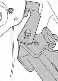 Leave enough threads showing to install the Support Bracket. The Support Bracket is not used on Mega Cab vehicles. Skip to Step 15.