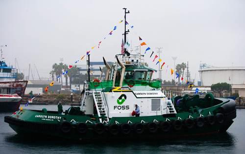 Foss Maritime Green Assist Hybrid Tugboat Foss Maritime Aspin Kemp & Associates XeroPoint Co-Participants Port of Long Beach, Port of Los Angeles, South Coast Air Quality Management District,