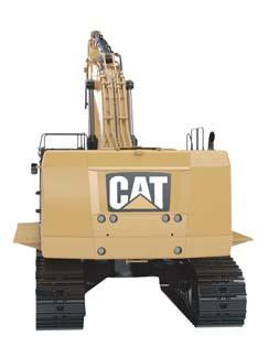 374F L Hydraulic Excavator Specifications Dimensions All dimensions are approximate. Dimensions may vary depending on bucket selection. 11 8 13 13 1 2 3 4 5 7 6 Boom Options Reach Boom Mass Boom 7.