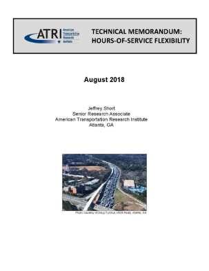 Hours-of-Service Flexibility Top RAC priority from 2017 Would flexibility in HOS