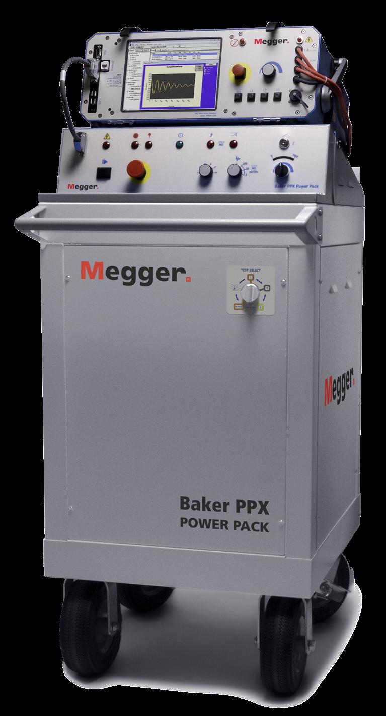 Baker PPX Power Packs High voltage motor testing made easy for motor manufacturers, repair shops and plant