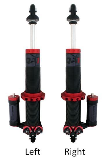 Coil-Over Assembly and Installation The QA1 MOD Series shocks are sold as left and right.