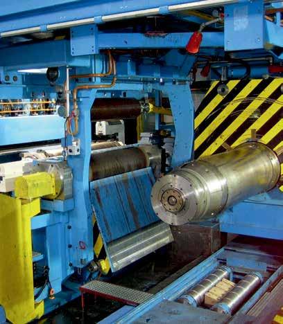 metallurgy power industry mechanical engineering chemical industry paper industry Modernization of the 4-Hi Skin-Pass Mill control system and drives Year: 2008 2009 I 4-Hi Skin-Pass Mill, Arcelor