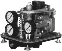 CYLINDER BOTTOM PRESSURE RANGE SPRING (SPAN ADJUSTMENT) CLEAN-OUT PLUNGER HORIZONTAL RELAY BELLOWS VERTICAL RELAY INSTRUMENT PRESSURE SUPPLY CONNECTION (NOT SHOWN) (1/4-INCH NPT) W4025*/IL VENT