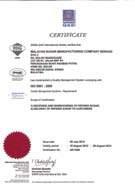 OHSAS 18001 : 2007 Certification by: SIRIM QAS for complying with Occupational Health