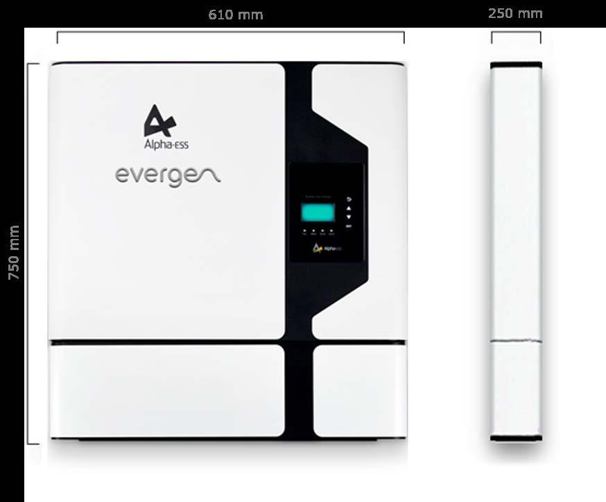 Evergen Equinox Adaptable storage For those who want to either get started and grow later or extend to a larger storage capacity, Evergen has designed a system configuration specifically for you.
