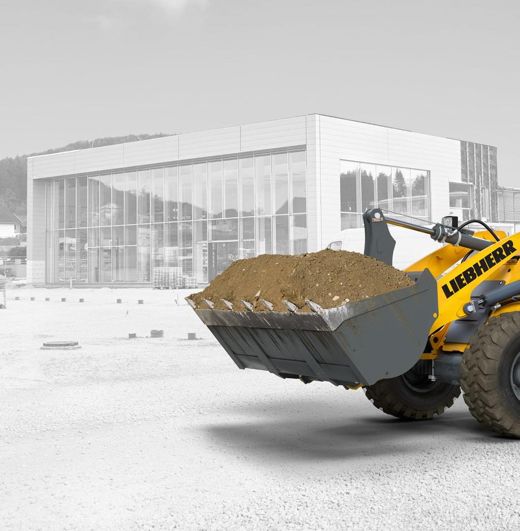 Wheel Loaders L 507 Stereo L 518 Stereo Overview Maximum Operator Comfort for Greater Productivity Automatic central lubrication system (optional) Liebherr control lever moving with operator s seat