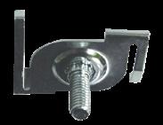 ACCESSORIES A B C BEAM CLIP Hammer-on installation Accommodates a wide variety of flange
