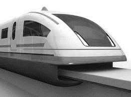 2. The Maglev train floats over its track using an electromagnet. Maglev trains have managed speeds in excess of 370 mph.