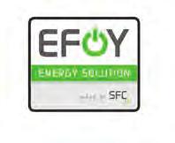 EFOY Energy Solutions 1 2 3 EFOY ProCube Mobile Energy Solution EFOY ProEnergyBox 4060P Energy Solution for extreme weather conditions EFOY ProEnergyBox 4120P Energy Solution for extreme weather