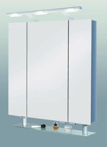 Cupboard- and mirror light made of aluminium profiles Profile HAF 140 48 20 30 Cupboard light made of aluminium