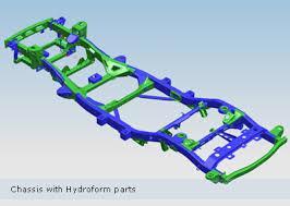 Fig. 2.1: Tata ACE ZIP chassis 3. STRUCTURAL ANALYSIS OF ELECTRICAL VEHICLE CHASSIS: Dimensions of electrical vehicle chassis are taken from Tata ace as shown in the fig 3.1. 3-D model of chassis is used for analysis in ANSYS.