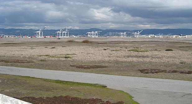 Francisco Oakland Bay Bridge from the VA Transfer Parcel B: View to the Northeast of Port of