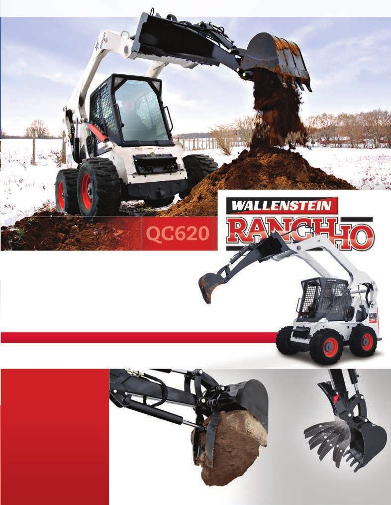 RANCHHO QC S SKID DIGGER QC620 - When you need to get down to work, start digging with the Ranchho QC620.
