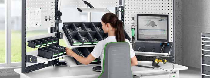Ergonomic Design To ensure both staff welfare and efficiency, ergonomic design was key for the avero range with the following features being present: Adjustable working height options to allow seated