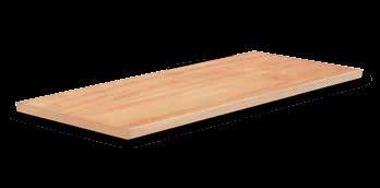 avero Work tops Beech Multiplex Work Tops Thickness: 30 Rating: II / III according to DIN 68705 Part 2 Upper side: lubricated Lower side: lubricated Color: Natural beech Adhesion: multiple-layered,
