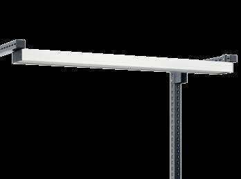 avero Accessories for bench top Fluorescent lamps Efficient - uses compact fluorescent lamps Low-glare - prism cover on the lamps ON/OFF switch on the housing face GST-18 mains plug on the housing